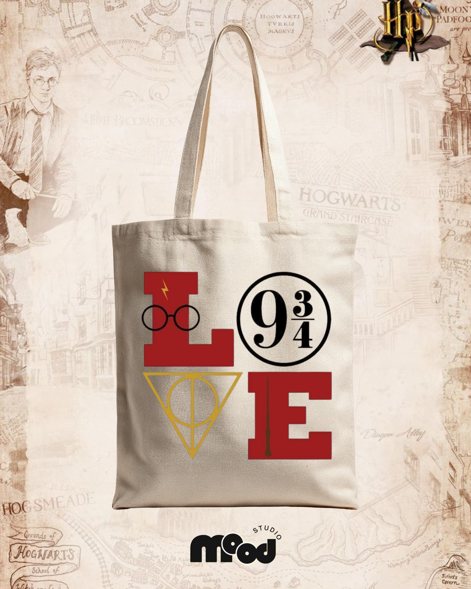 Tote bag Harry Potter - V2