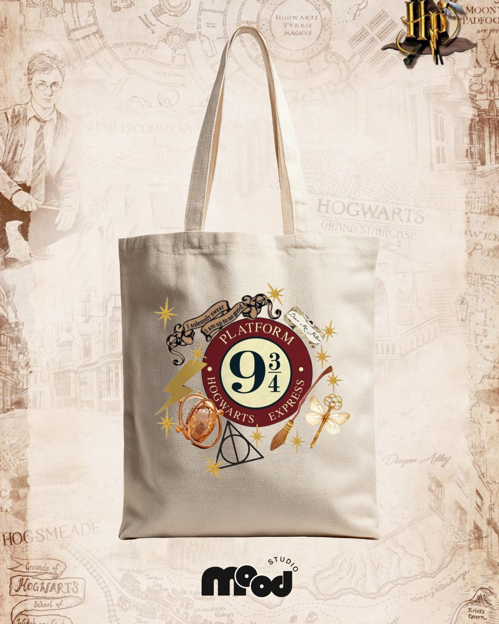 Tote bag Plataforma 9 3/4