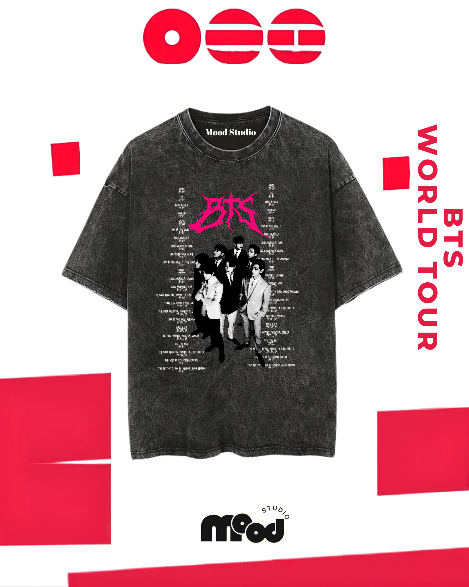 Polera BTS IS BACK