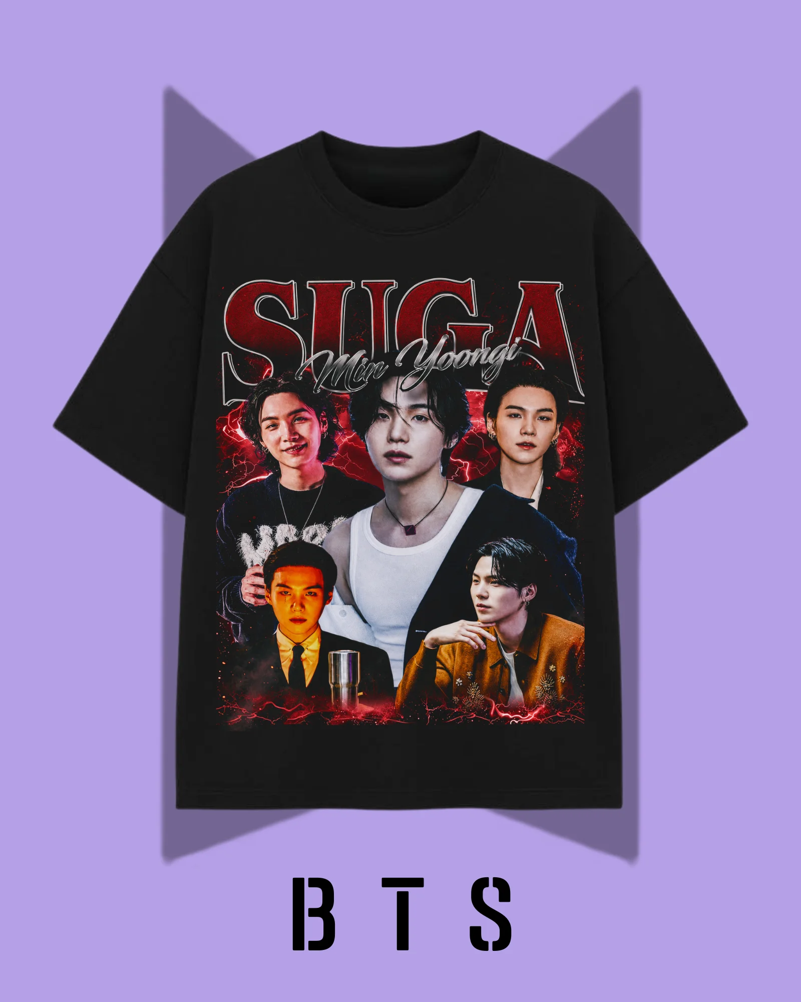 Polera BTS - SUGA V1